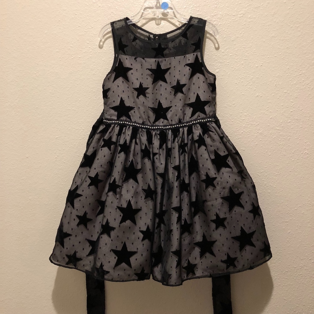 Sheer Star Dress